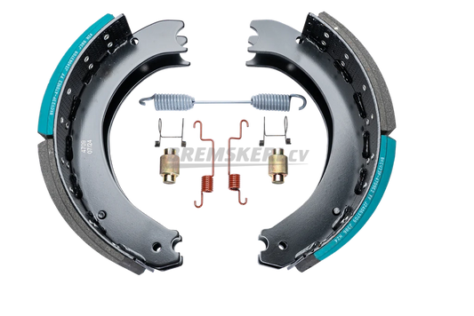 4709E2 Ultra-Premium Brake Shoe Box Kit, Core Free