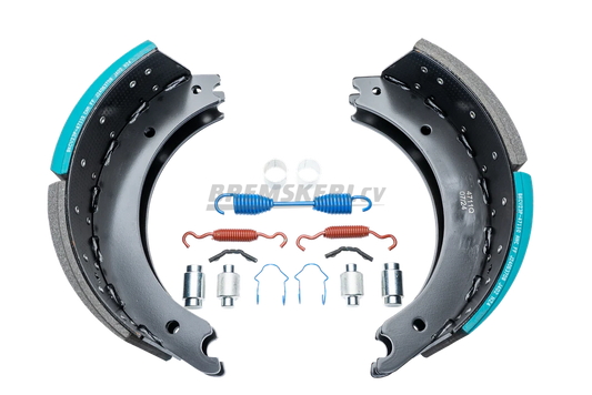 4711Q Ultra-Premium Brake Shoe Box Kit, Core Free
