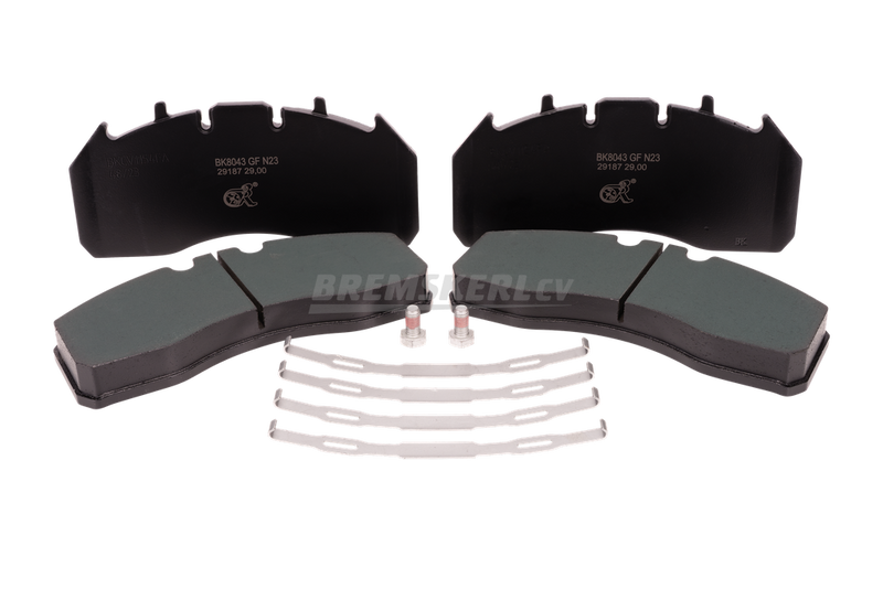 Bremskerl 8043 Premium Brake Pads for Meritor EX225H2