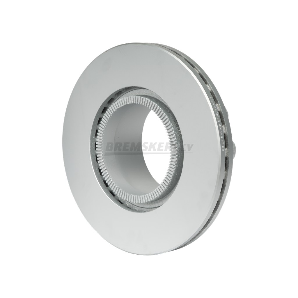 U-Shape Geomet Coated Brake Rotor, 430mm, Replaces 125705, 1660363