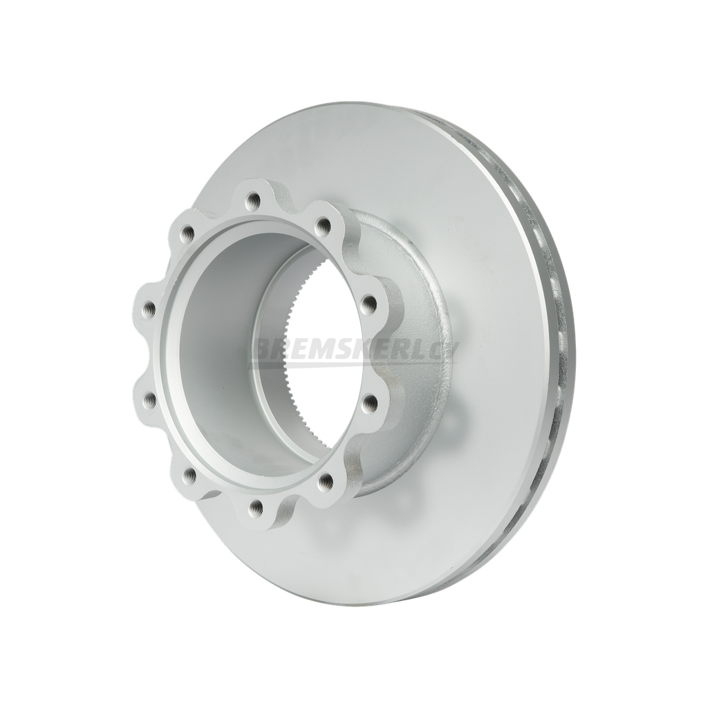 U-Shape Geomet Coated Brake Rotor, 430mm, Replaces 125705, 1660363