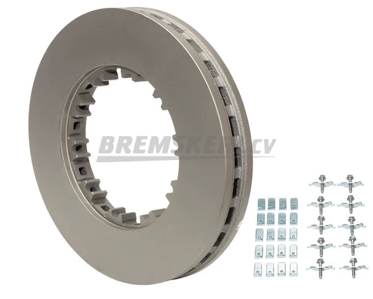 Splined Brake Rotor for Bendix ADB22X – Replaces Bendix 802569