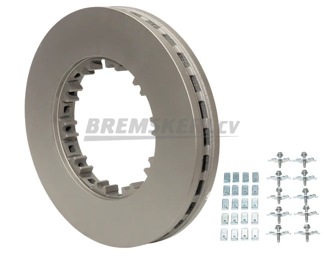 Splined Brake Rotor for Bendix ADB22X – Replaces Bendix 802569