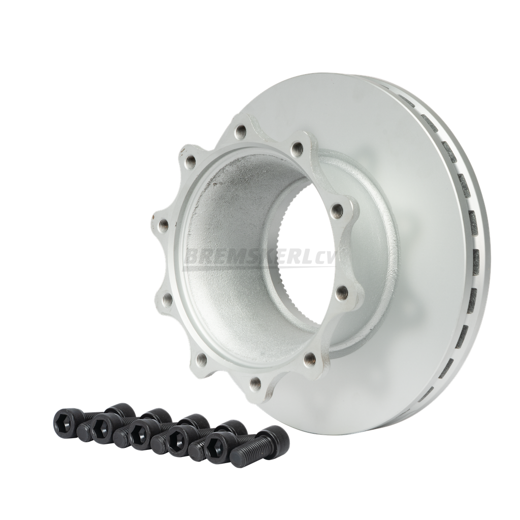U-Shape Geomet Coated Brake Rotor, 375mm, Replaces S-33389-1