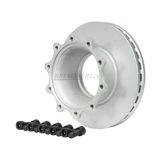 U-Shape Geomet Coated Brake Rotor, 375mm, Replaces S-33389-1